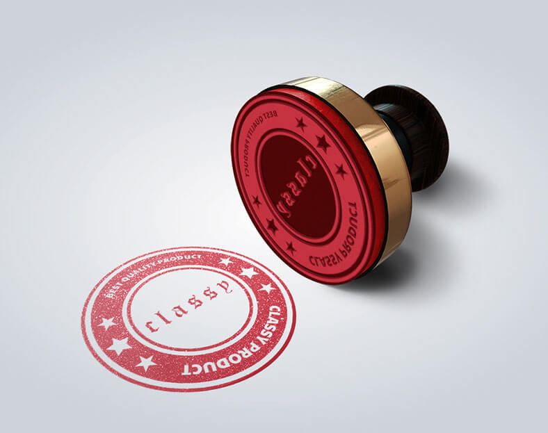 نموذج ختم شركة