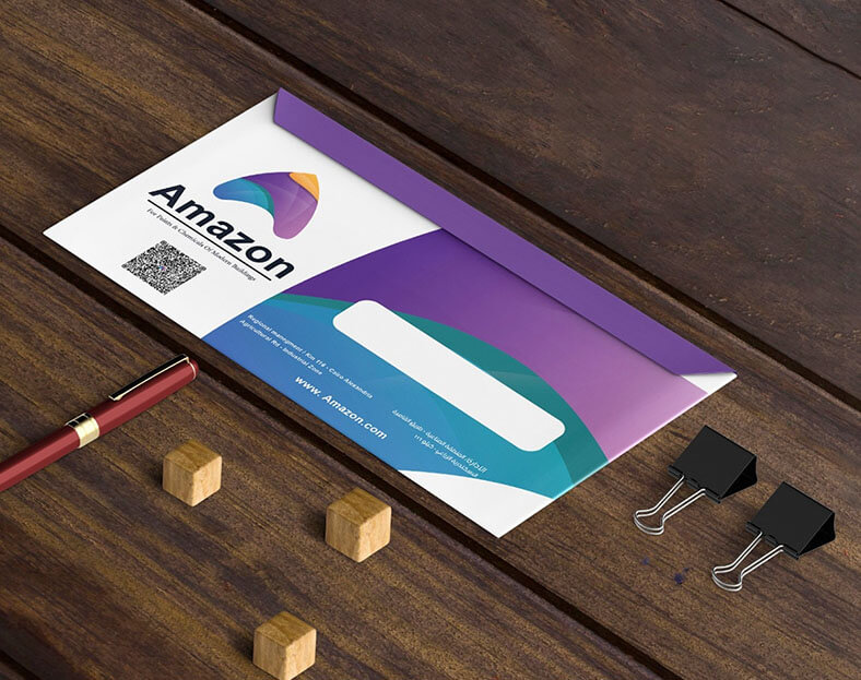 نموذج ظرف مراسلات