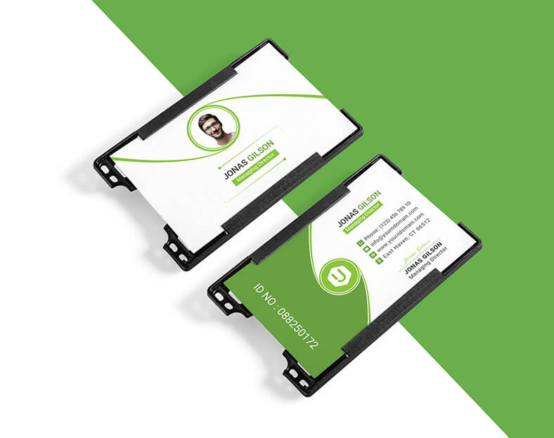 نموذج هوية موظف