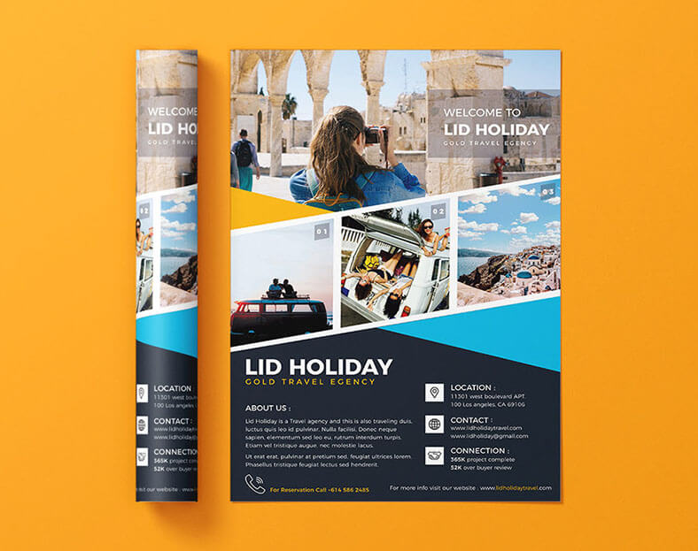 نموذج فلاير اعلاني