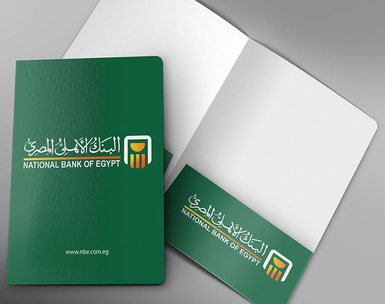 نموذج حافظة اوراق فولدر