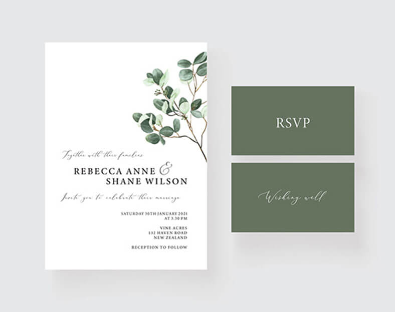 نموذج دعوه بطاقة