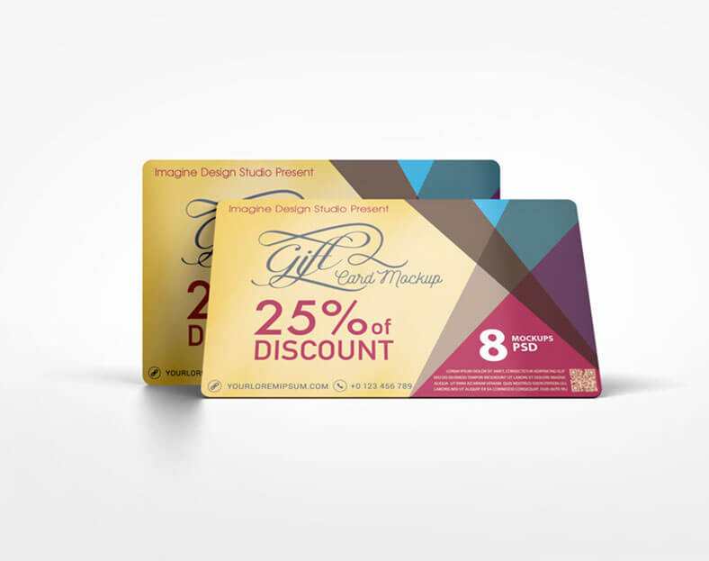 نموذج كوبون هدية Gift Certificate