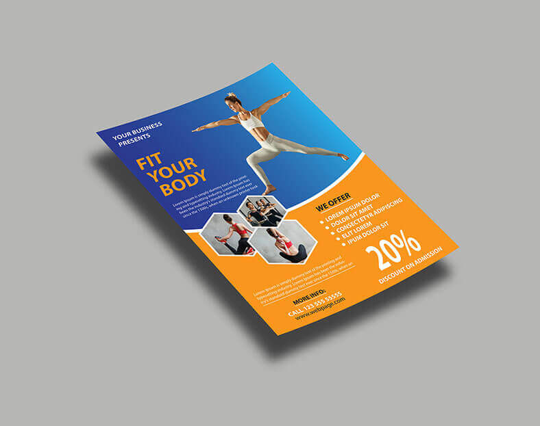 نموذج نشرة إعلانية