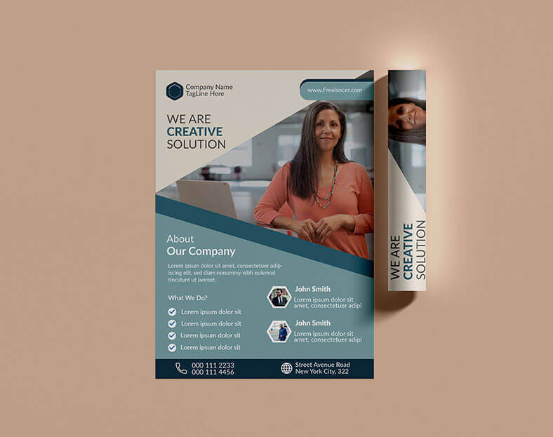 نموذج نشرة إعلانية